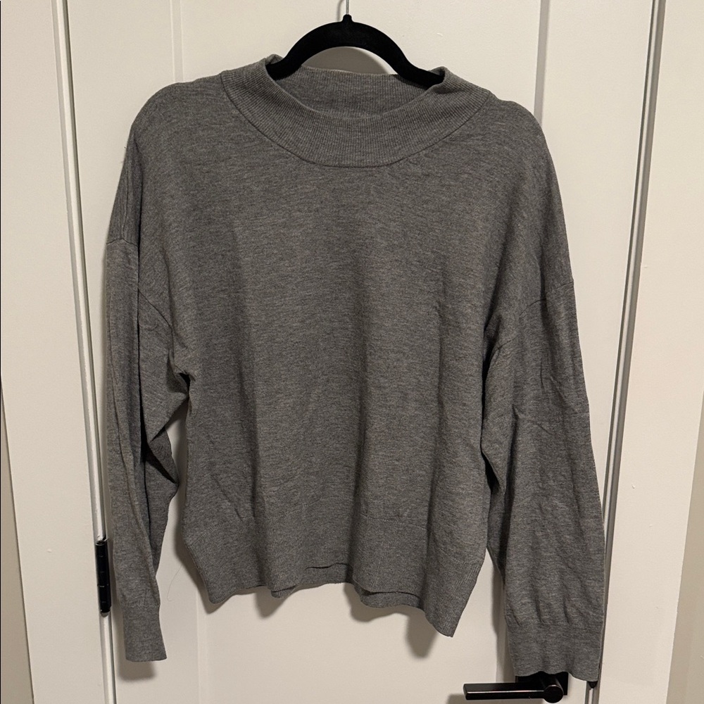 a new day Gray Crew Neck Sweater